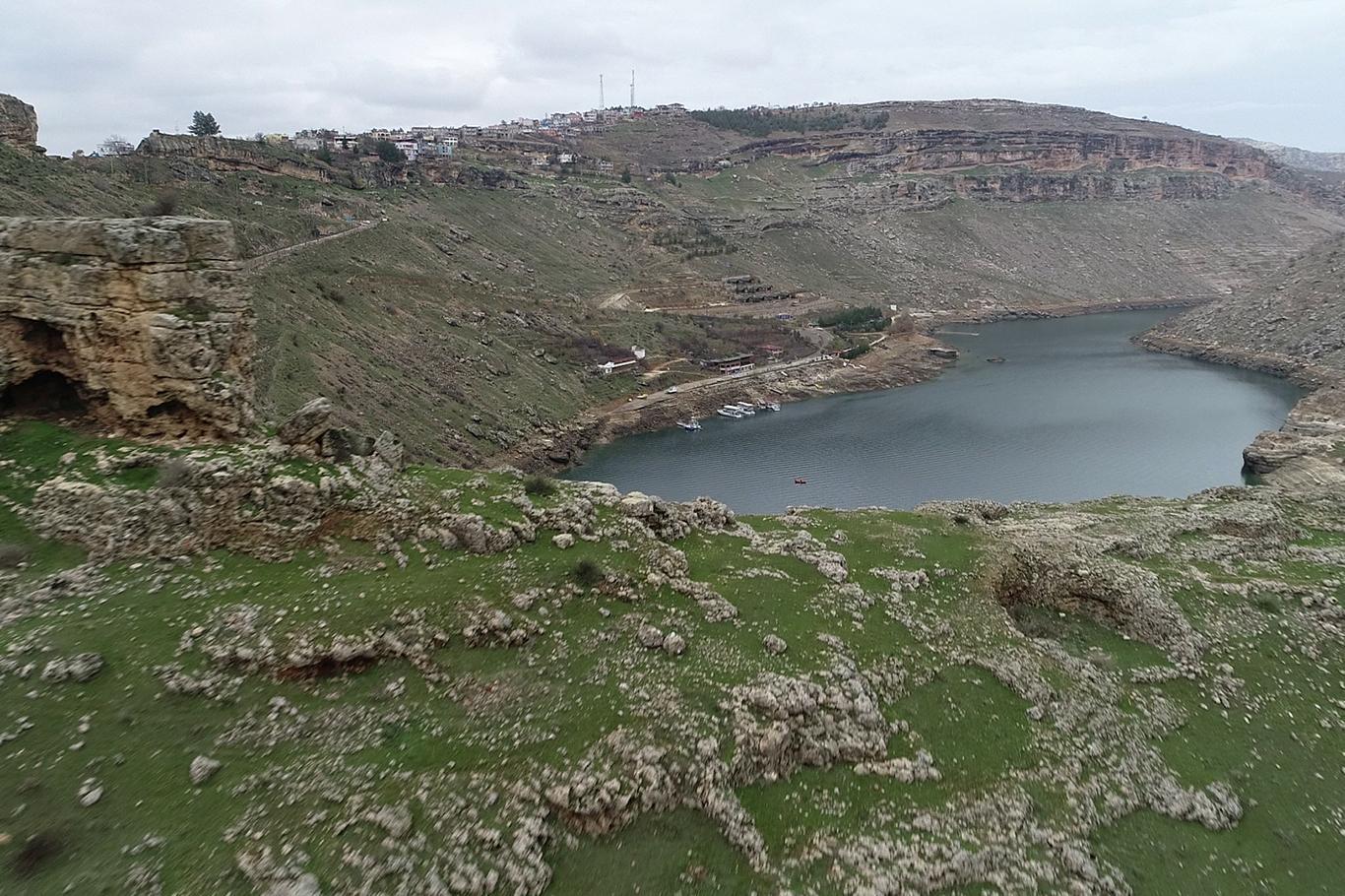 Graves of the prophets surfaced after the recede of dam water